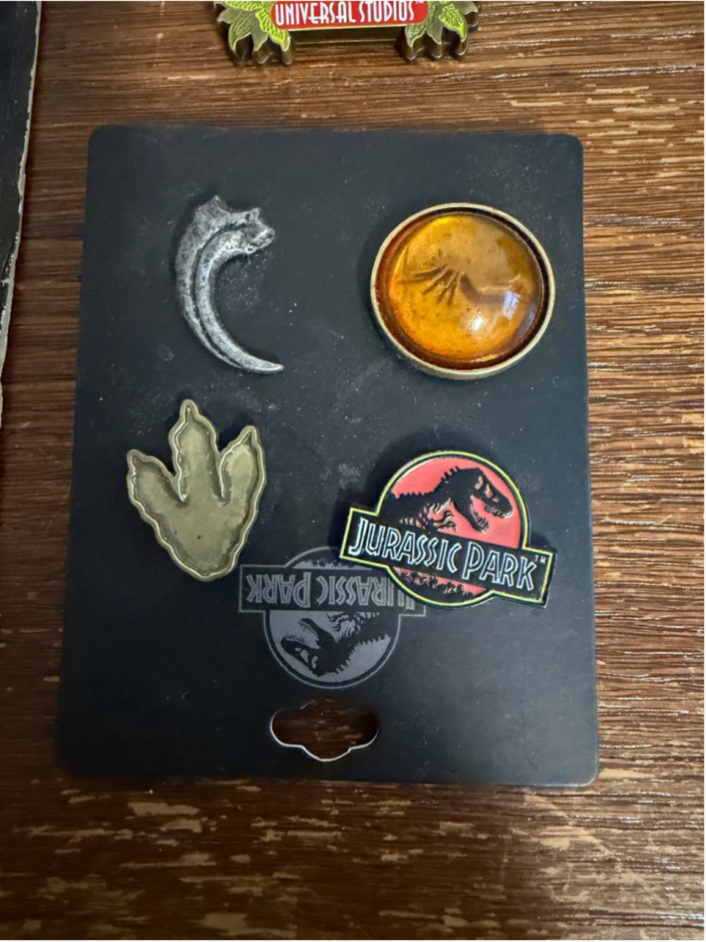 Jurassic Park Collector Lot ReelCoinz Medallions Universal Pins 25th Anniversary